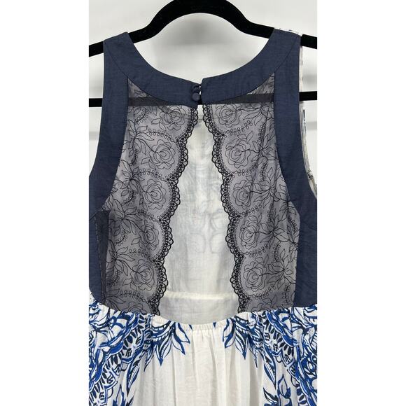 Free People Russian Plate High Low Dress Coastal Beachy - Picture 6 of 13